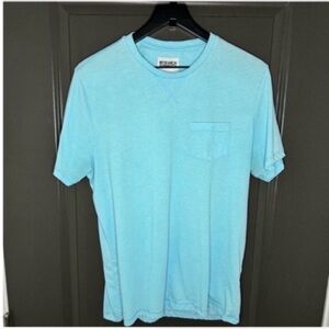 💎 RESEARCH GARMENTS (ASOS) Pocket Tee | Turquoise | Soft-Wash Knit | Large